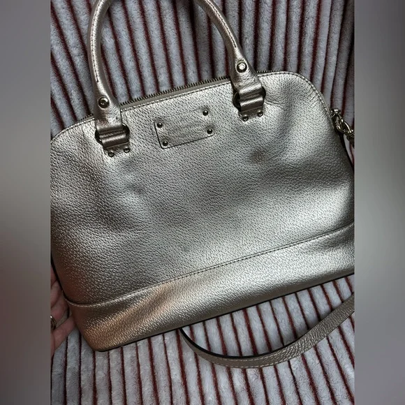 Kate Spade Rose Gold Cross Body Hand Bag - Picture 5 of 10